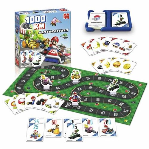Diset Game 1000 Km Mario Kart Board Game Multicolore