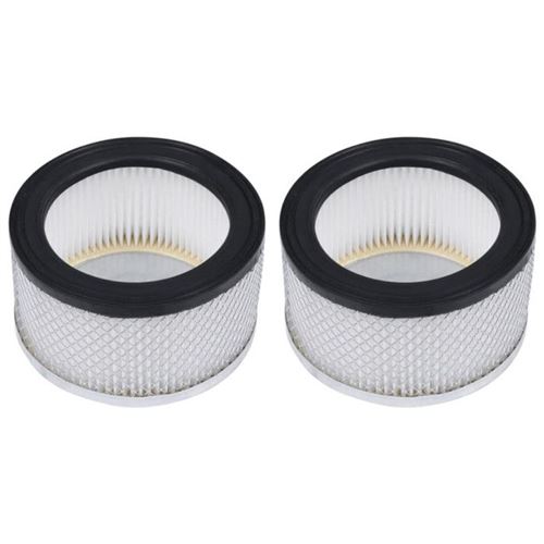 Filtres HEPA 2 pcs pour aspirateur &agrave; cendres lavables vidaXL - Blanc