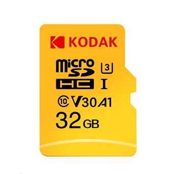 Kodak mini carte TF carte mémoire 32 Go carte micro sd haute vitesse C10 u3  V30 - Cartes Memory Stick - Achat & prix