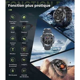 Meilleure Montre Montre ConnectÃ©e Sport Homme Fnac Montre