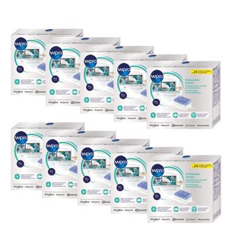 WPRO 10x 24 Tablettes Tout en 1 Pastilles Lave-Vaisselle Professionnelles - 1