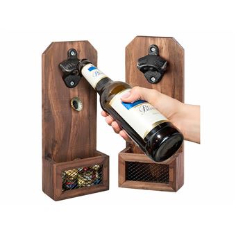 Sac à Main Homme Avec 2 Décapsuleurs – Sac à Bière En Feutre, Motif Anniversaire – Cadeau Original Pour Fêtes Et Pique-niques