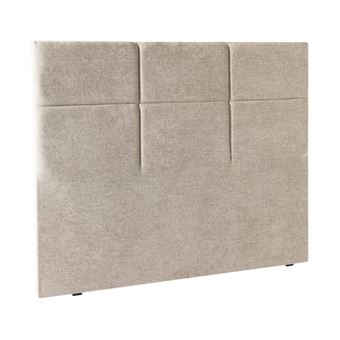 EPEDA Tête de lit Carre Chic 180cm chenillé grege