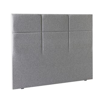 EPEDA Tête de lit Carre Chic 180cm chenillé grege