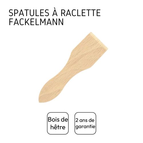 9% sur Lot de 6 spatules à raclette en bois Fackelmann Wood Edition ref  8641650 - Ustensile de cuisine - Achat & prix