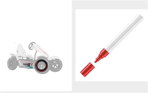 BERG Marqueur rouge pour pneu de kart à pédales