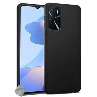 Coque Portefeuille Pour Oppo A16/A16S NFC - Noir Et Rouge, Avec Portes-cartes, Neuf