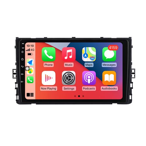 Autoradio Multimédia RoverOne Android OS 2Go RAM 32Go ROM GPS pour VW Volkswagen MQB 2018 - 2020