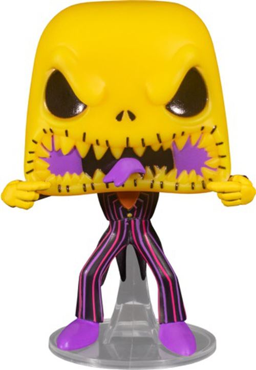 Figurine Funko Pop! N°808 - L'etrange Noel De Mr Jack - Scary Face Jack(blklt) État correct - N/A reconditionné disponible sur Fnac