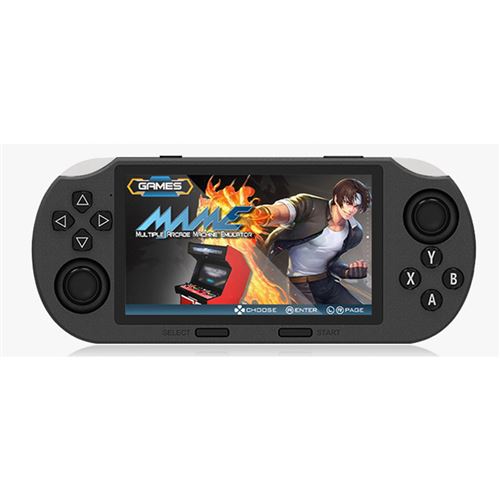 Console de Jeux Rétro NEOZHOU SF3000 Portable – Écran IPS 4,5" HD – Double Cœur 1.2GHz – Batterie 3000mAh – Violet transparent