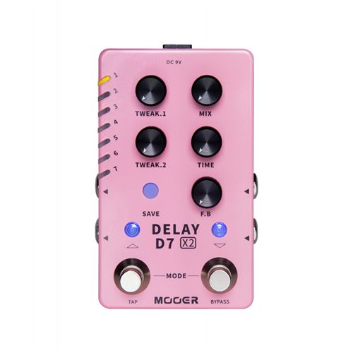 Mooer D7delayx2 - Pedale Delay - Image 2