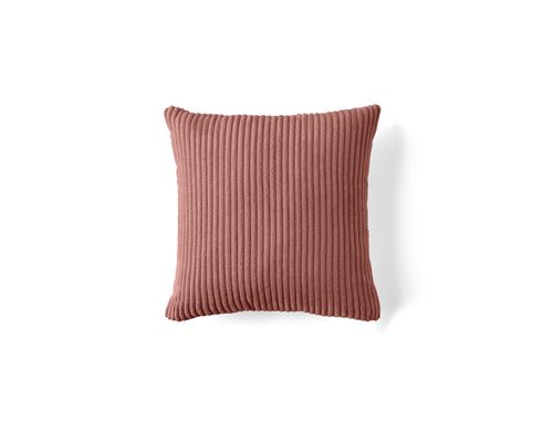 Non Communiqué Rose Selma - Coussin - En Velours Côtelé - 40X40 Cm