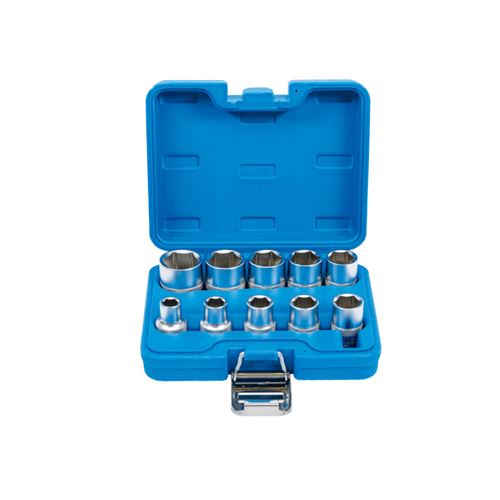 Non Communiqué Coffret De Douilles Six Pans Bgs Technic - 12,5 Mm - 10 Pcs - 2434