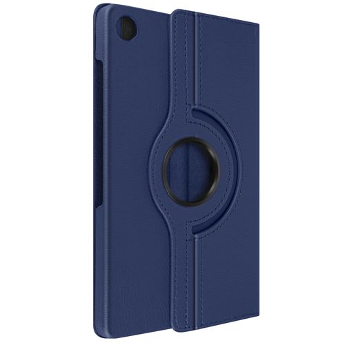 Avizar Bleu Étui Folio Pour Samsung Galaxy Tab A9 Plus Support Rotatif Paysage Portrait Nuit - Image 3