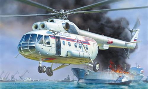 Mil Mi-8 Sauvetage Zvezda 1/72