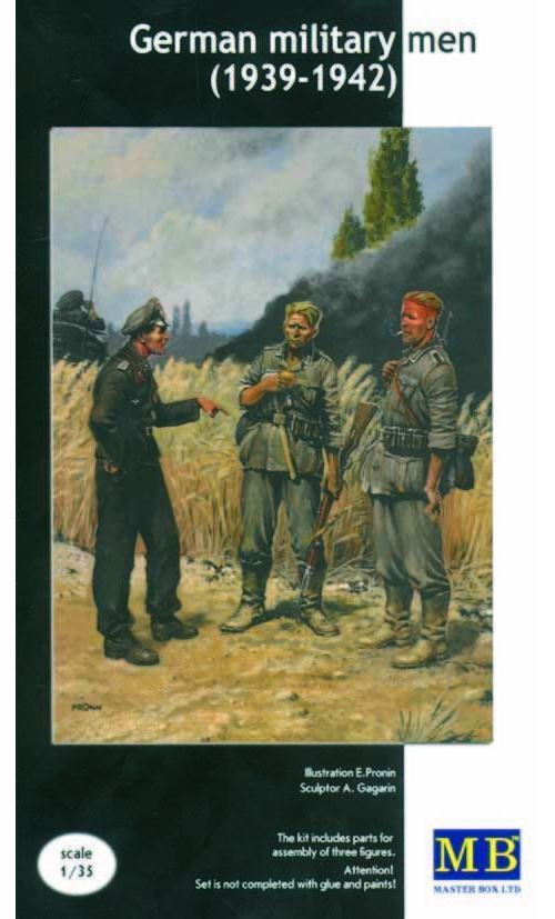 Master Box Figurines Soldats Allemands 1939-42 1/35 - Image 5