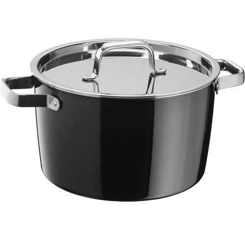 Faitout Inox de 24cm avec couvercle Full INOX tous feux dont induction -  LEFEF