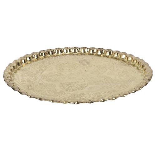 GENERIQUE - Plateau de Service - 47cm - Or - Image 3