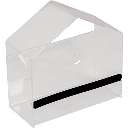 Meilleurs prix pour Mangeoire de jardin à oiseaux St Helens transparente - En acrylique avec 2 ventouses puissantes GH353