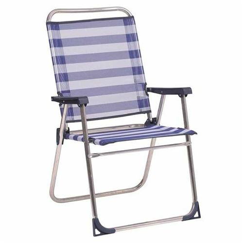 Chaise de Plage Alco Bleu 57 x 89 x 60 cm