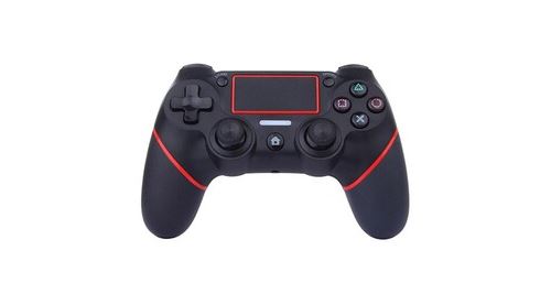 Contrôleur de jeu sans fil dualshock 4 pour sony ps4 (rouge)