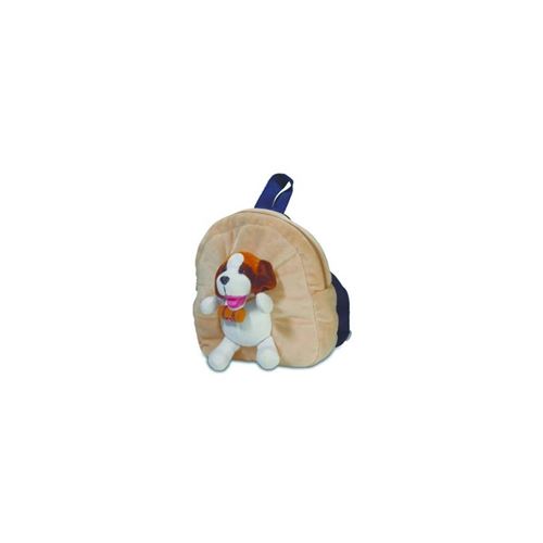 IMPEXIT - Peluche Sac a Dos Chien Saint Bernard 24/20/10 cm