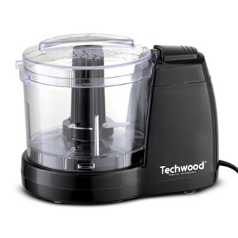 Techwood THA-156 Hachoir électrique 375 ml 150 W Coloris Noir - 1