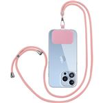 Lanière De Cou Pour Téléphone – 2 Pièces, Universelle, Réglable Jusqu'à 80 Cm – Noir