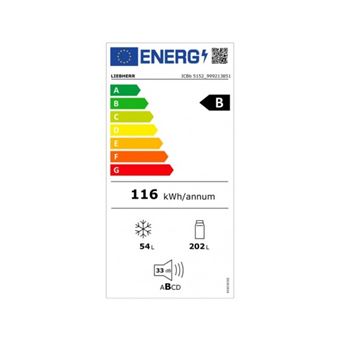 LIEBHERR Réfrigérateur congélateur encastrable ICBB5152-20