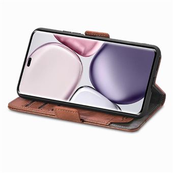 Housse Flip étui Portefeuille Pour Honor 9 Lite - TPU/similicuir - Compatible Charge Sans Fil Qi - Noir