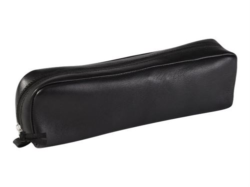 Non Communiqué Noir Clairefontaine Cuirise - Trousse - Cuir Véritable