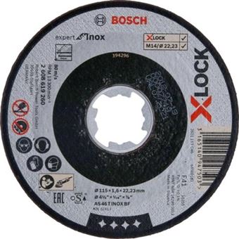 Disque à tronçonner Bosch  X-LOCK Expert pour Inox - 1