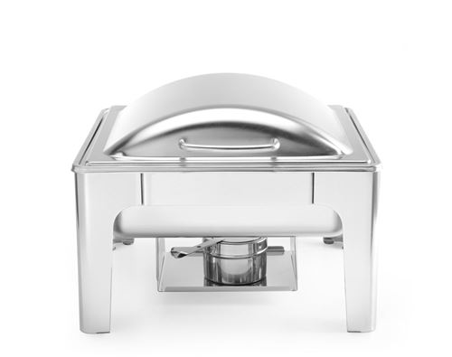Chafing dish GN 2/3 finition satiné Profi Line 6L 395x430x(H)290mm   Hendi
