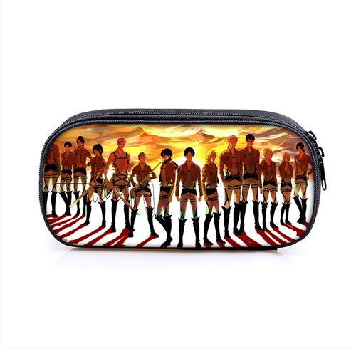 Trousse - Attack on Titan -Un compartiment- Multicolore (21.5x10x5.5cm) #23