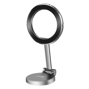 Support Voiture MagSafe Magnétique Rotatif à 360° LinQ Argent - 1