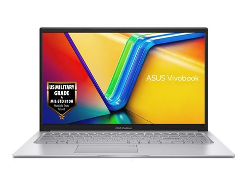 Asus Vivobook 15 P1504Za-Bq082X - Intel Core I3 - 1215U / Jusqu'À 4.4 Ghz - Win 11 Pro - Uhd Graphics - 8 Go Ram - 256 Go Ssd Nvme - 15.6" Ips 1920 X 1080 (Full Hd) - Wi-Fi 5 - Icelight Argent