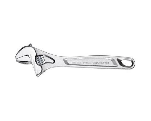 Gedore RED 3300998 Adjustable Wrench 30 mm length 250 mm 15° chrome