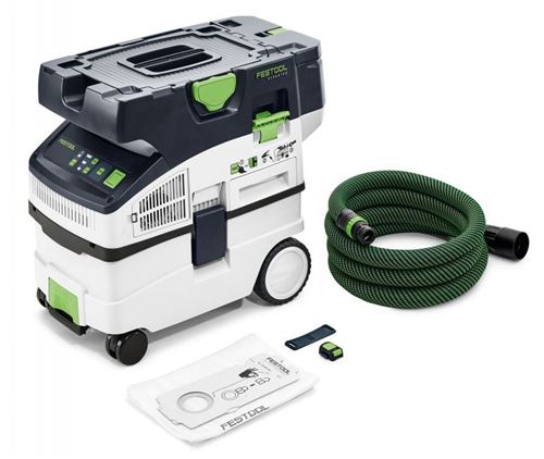 Non Communiqué Noir Aspirateur Sans Fil 36V (2X18v) Ctlc Midi I-Basic Cleantec - Festool - Sans Batterie Ni Chargeur - 577066