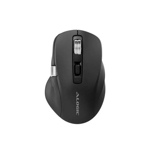Souris Gaming Sans Fil Modèle Apex Ergonomique 7 Boutons Programmables A-Logic Noir