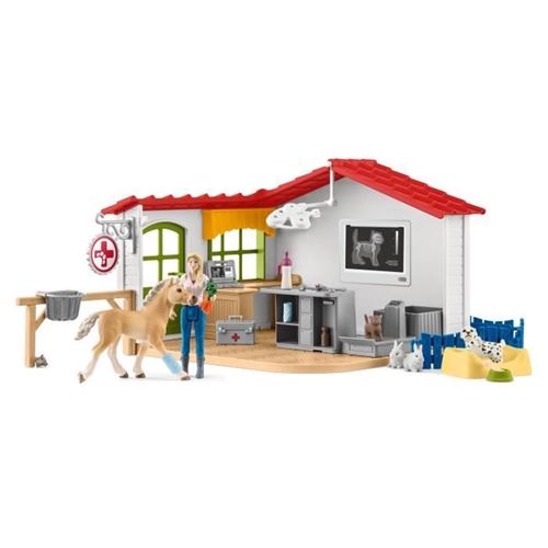 Cabinet vétérinaire avec animaux - 42502