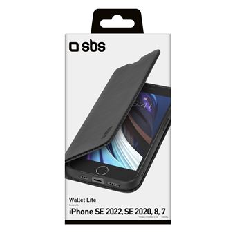 Etui de protection Wallet Lite pour iPhone SE 2022/SE 2020/8/7-SBS