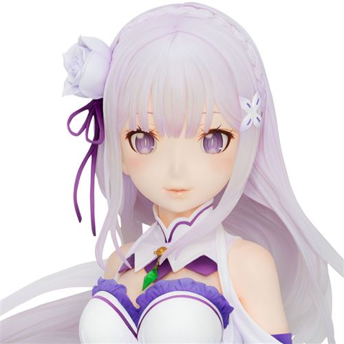 Re Zero Starting Life In Another World - Figurine Buste d'Emilia Ichibansho (May The Spirit Bless You)
