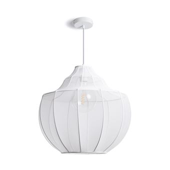 TechBrey Suspension Métal et Tissu Ayla Rose pastel - 1