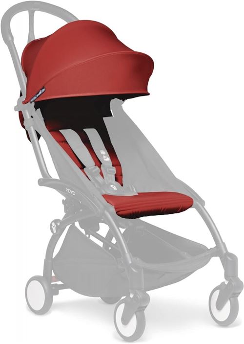 Babyzen - Pack couleur 6+ Rouge pour poussette YOYO+