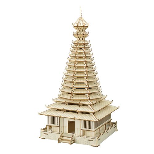 Puzzle 3D 243 pièces - Tour du tambour de Sanjiang