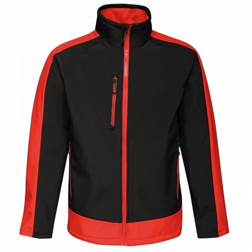 Regatta - Veste CONTRAST - Hommes (L) (Noir / Rouge) - UTRG3747