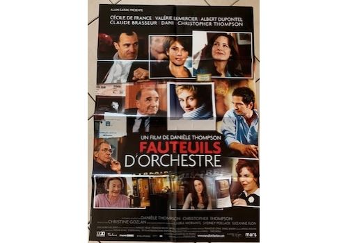 Fauteuil D'orchestre - AFFICHE CINEMA ORIGINALE