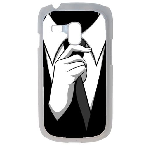 Coque Cravate Compatible Samsung Galaxy S3 Mini Transparent