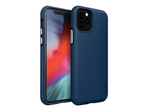 Laut Shield - Achterzijde behuizing voor mobiele telefoon - polycarbonaat, thermoplastic polyurethaan (TPU) - indigo - voor Apple iPhone 11 Pro
