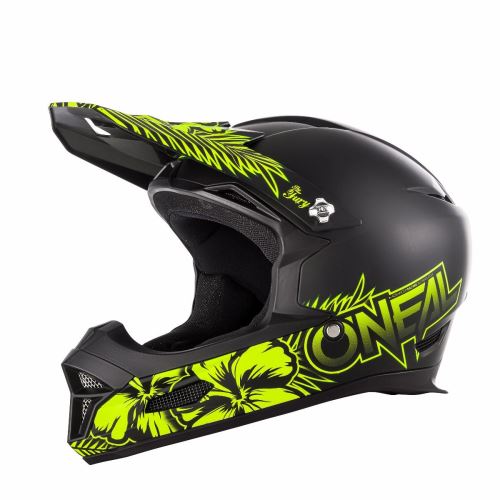 Casque O'Neal Fury RL Casque Moyen Maui noir/hi-visc